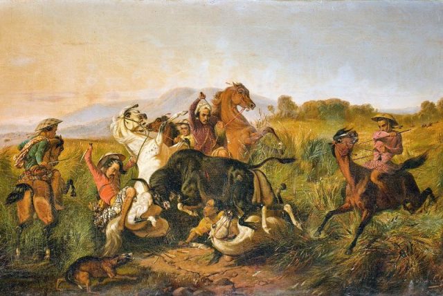 Lukisan Perburuan Banteng