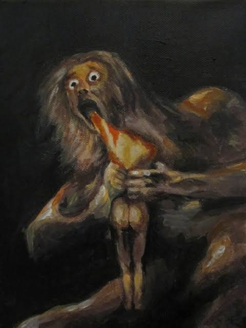Saturn Devouring His Son